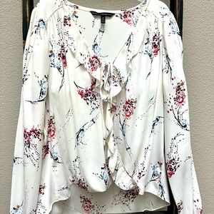 WHBM wrap top Size 12